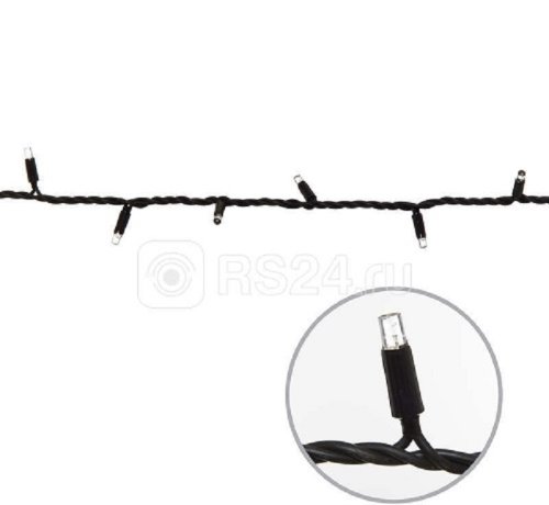 Гирлянда светодиодная "Шнур" Uniel ULD-S1000-120 Белая 10 м IP67 с эффектом мерцания фото Гирлянда светодиодная "Шнур" Uniel ULD-S1000-120 Белая 10 м IP67 с эффектом мерцания картинка